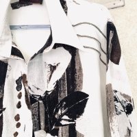 Разкошна ленена туника/риза/блуза SEMPRE PIU BY SHALOU, снимка 18 - Ризи - 42134759