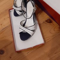 Дамски сандали бели, снимка 7 - Сандали - 40776277