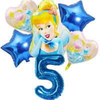 Парти сет балони Принцесите на Дисни и Пепеляшка, снимка 2 - Други - 40608529