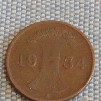 Лот монети 6 броя райхспфенинга Германия различни години и номинали за КОЛЕКЦИОНЕРИ 31523, снимка 3 - Нумизматика и бонистика - 44528553