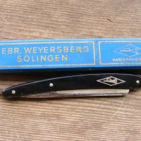 Бръснач Gebr.Weyersberg Solingen-Germany, снимка 11 - Антикварни и старинни предмети - 42714075