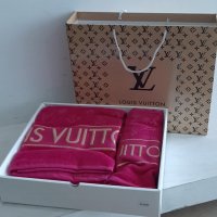 Сет от 2 луксозни хавлии/кърпи за плаж и баня Louis Vuitton, снимка 1 - Хавлиени кърпи - 33800262