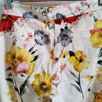 Сет прав памучен панталон + блуза от вискоза със същия десен, снимка 4 - Панталони - 37751380