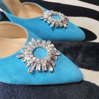 Дамски обувки на ток INGILIZ, снимка 6 - Дамски елегантни обувки - 31299801