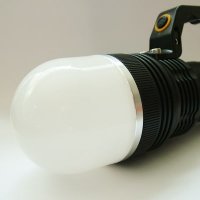Мощен акумулаторен къмпинг прожектор лампа лед фенер за лов риболов, снимка 4 - Къмпинг осветление - 29183222