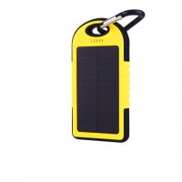 1109 Водоустойчива соларна външна батерия Power Bank 5000mAh, снимка 7 - Външни батерии - 30917667