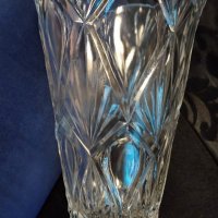 Кристална ваза за голям букет, снимка 2 - Вази - 30779772