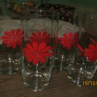 Стъклени чаши, снимка 2 - Чаши - 42575300