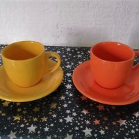 Чаши керамика за кафе, чай и капучино Румъния, снимка 2 - Сервизи - 37559293