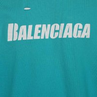 BALENCIAGA Destroyed Flatground Logo Print Oversized Мъжка / Дамска Тениска size XS (M/L) и M (XL), снимка 12 - Тениски - 42789826