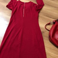 Червена рокля , снимка 6 - Рокли - 31252428