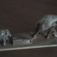 украса дървен слон, снимка 2 - Други стоки за дома - 42861788