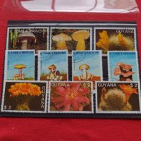 Пощенски марки серия Растения, Гъби стари редки за колекция декорация - 22024, снимка 1 - Филателия - 36641512