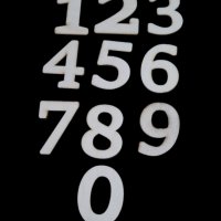 Букви и цифри / азбука от дърво / шперплат заготовки, снимка 2 - Пъзели - 42900490
