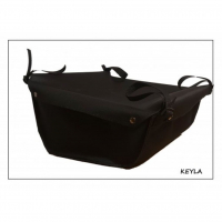 Багажник за детска количка с  универсален захват - Модел KEYLA Medium DIAMOND  PLUS  с капак  , снимка 3 - Детски колички - 36408722