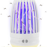 Лампа за унищожаване на комари и мухи 2 в 1 GBARAN, снимка 1 - Други стоки за дома - 44919692