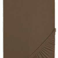 Чаршаф с ластик  за топ матрак , biberna 0077641 Fitted Sheet Topper Jersey Elastic, снимка 3 - Спално бельо - 35179717