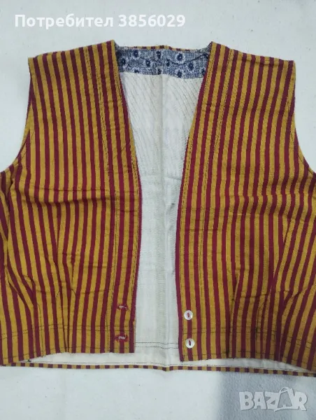 автентично елече раирано за фолклор,музей и др., снимка 1