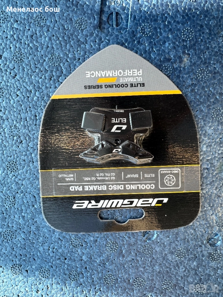 Jagwire Elite Cooling Disc Brake Pads – SRAM Semi-Metallic | Cooling Series, снимка 1