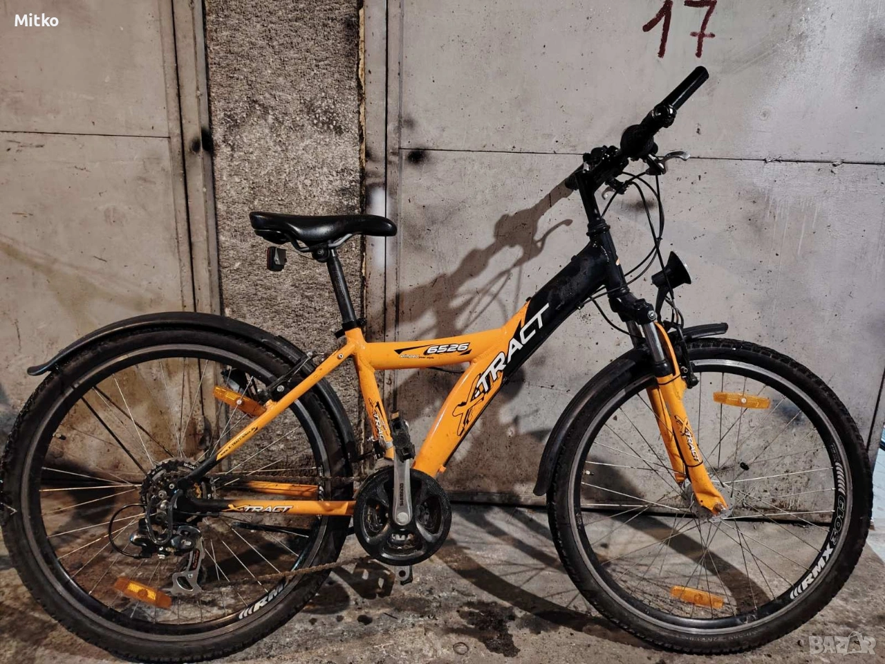 26 цола алуминиев велосипед с 21 скорости усилени капли амортисьори предни като нов , снимка 1