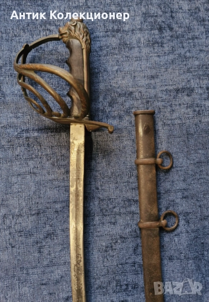 Офицерска сабя Bersaglieri. Италия М 1903 г., снимка 1