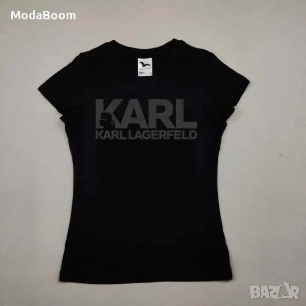 Karl Lagerfeld черни дамски тениски , снимка 1