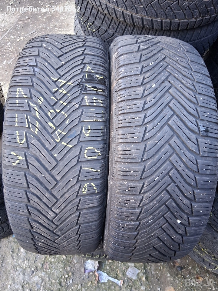 215 60 16 MICHELIN alpin 6 2бр всесезонни дот 2023г , снимка 1