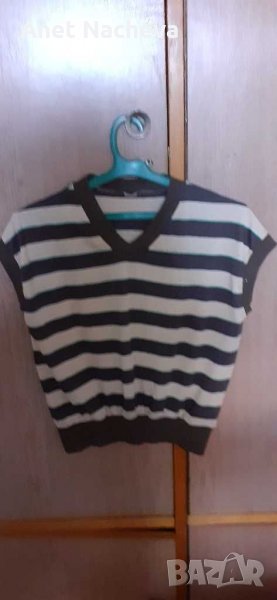 Лятна блуза без ръкави в рае, снимка 1