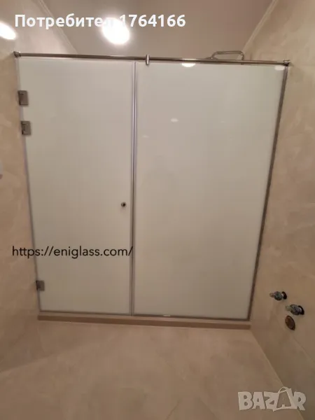 Паравани стъклени врати стъклени прегради, снимка 1