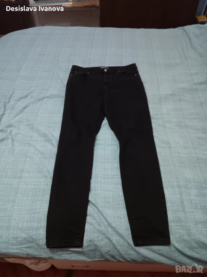 Продавам дамски черни дънки , снимка 1