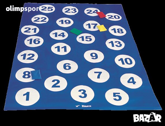 Килимче от PVC плат, подходящо за групови дейности, развлекателни и обучителни игри. , снимка 1