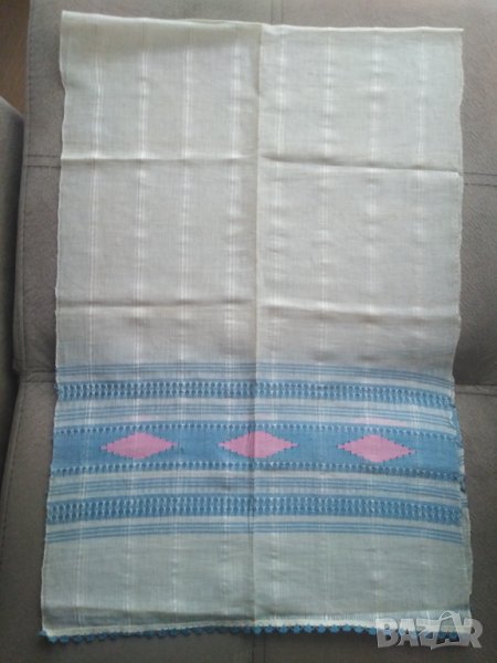 Старо българско ръчно тъкано кенарено каре, снимка 1