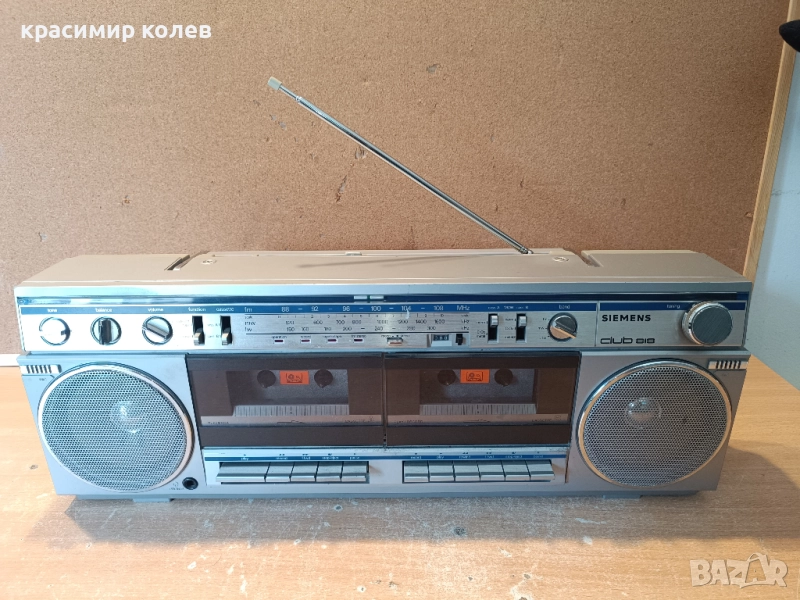 радиокасетофон "SIEMENS club 818", снимка 1
