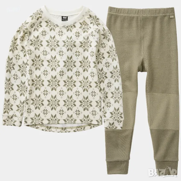 Helly Hansen, 86cm, мерино зимен сет - горнище и долнище термобельо, снимка 1