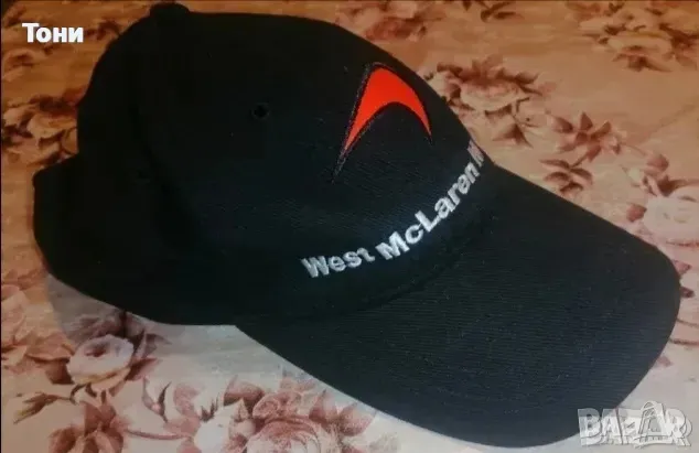 WEST McLAREN MERCEDES Оригинал Нова Мъжка Шапка с Козирка , снимка 1