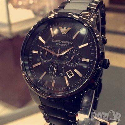 Оригинален мъжки часовник Emporio Armani AR1452 Ceramica, снимка 1
