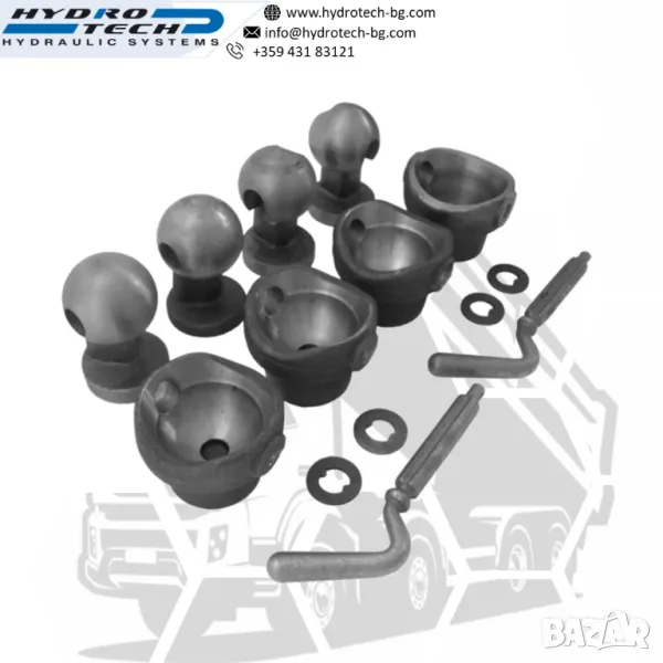 СФЕРИ ЗА САМОСВАЛЕН КОШ Ф75 18 тона, снимка 1