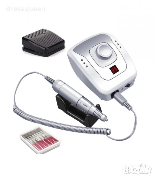 206А Професионална електрическа пила за маникюр и педикюр 35000 оборота, снимка 1