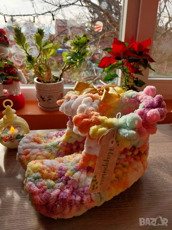 Домашни ботушки Пуфи, снимка 1