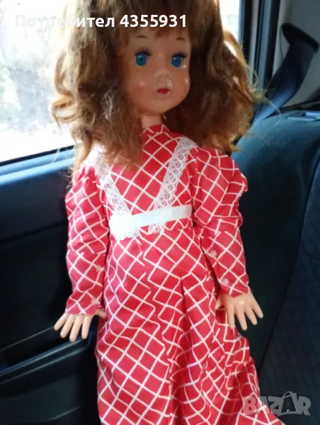 стара руска кукла Нина старинна кукла ссср, снимка 1