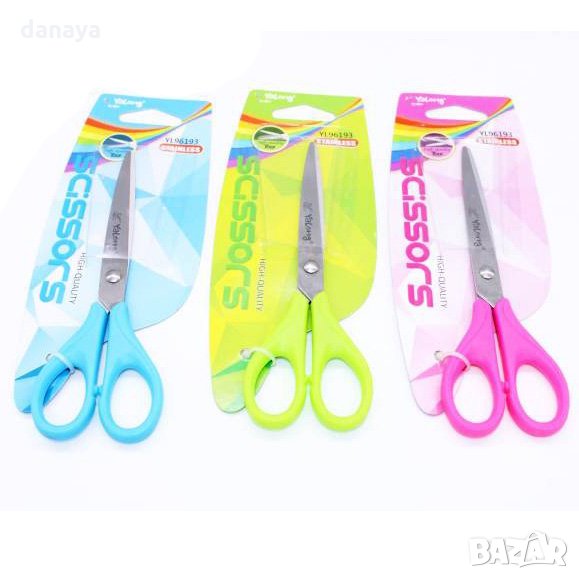 2387 Ученическа ножичка, 15 см, снимка 1