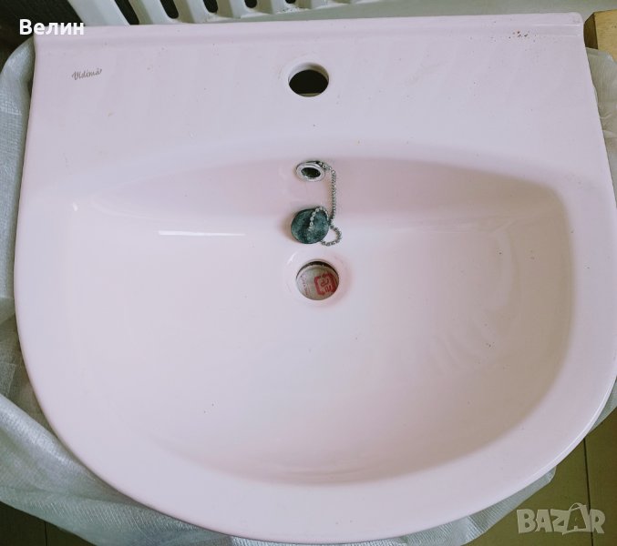 мивка с ботуш розови, снимка 1
