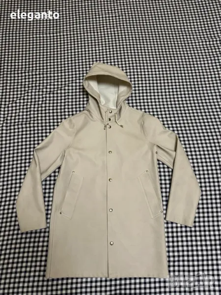 Stutterheim Stockholm гумиран дамски дъждобран с качулка S размер, снимка 1
