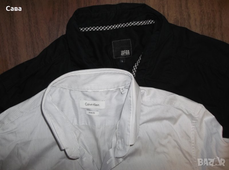 Ризи JACK&JONES, CALVIN KLEIN   мъжки,М-Л, снимка 1