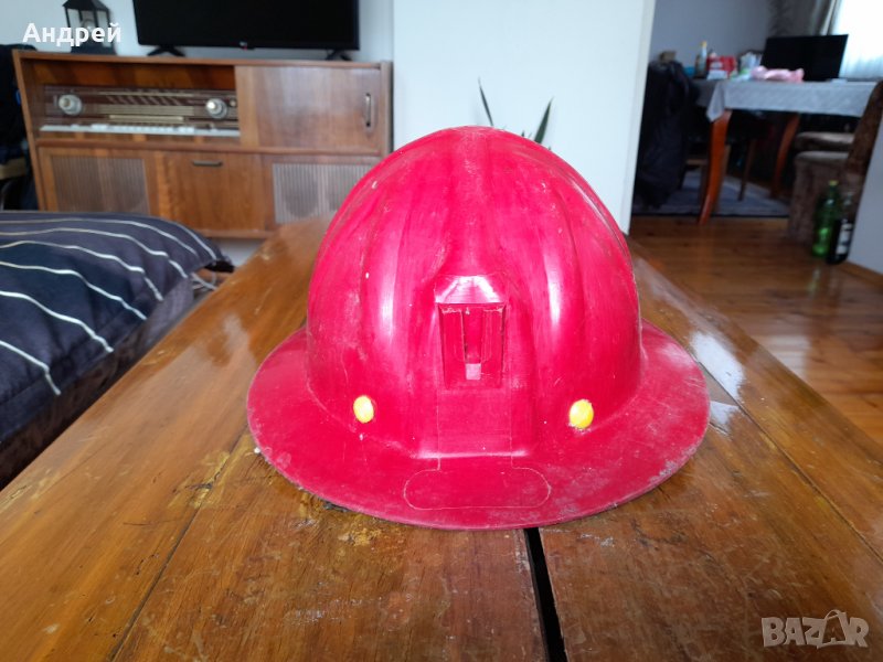 Стара строителна каска, снимка 1
