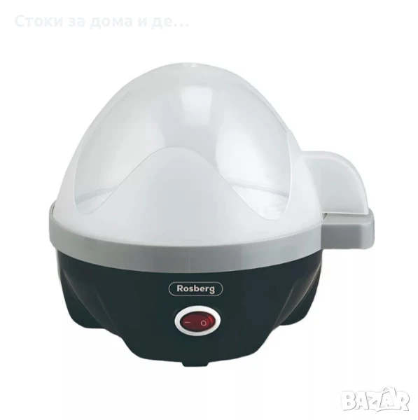 ✨Яйцеварка Rosberg R51982A, 350W, За 7 яйца, Автоматично икзлючване, Черен , снимка 1
