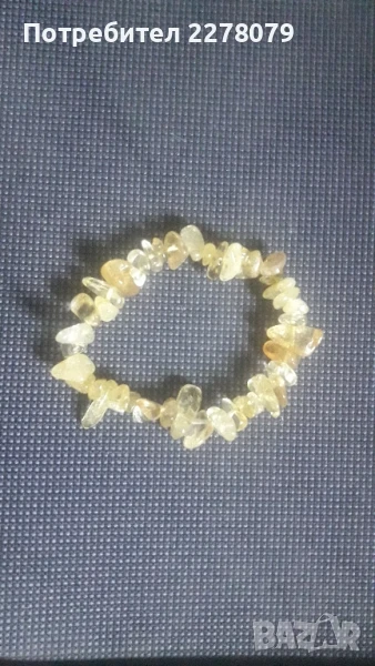 Гривна от цитрин - ръчна изработка, снимка 1