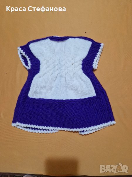 Ръчно плетени детски елек , снимка 1