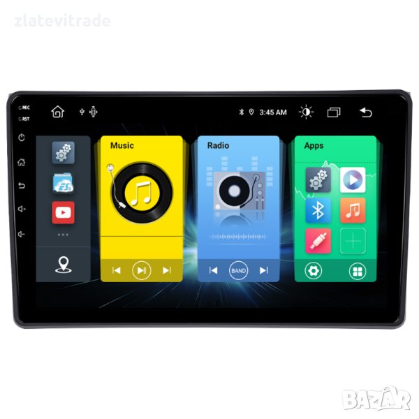 9 инча Универсална Навигация с Конвертираща рамка от 7" към 9" , 9665, снимка 1