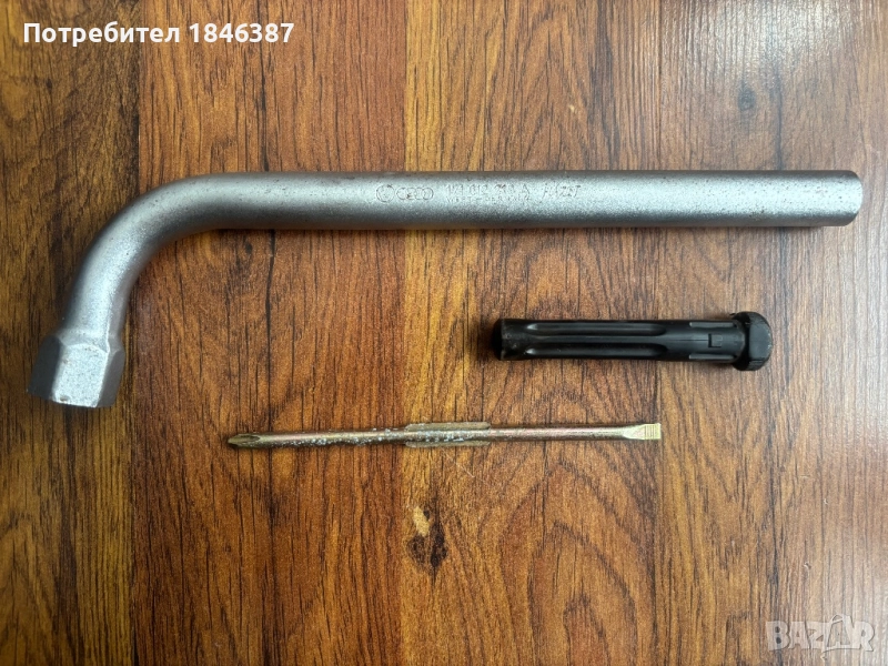 Оригинален ключ с отвертка Audi Hazet Germany, снимка 1